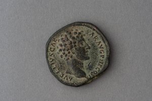 Moneda de Marco Aurelio (bronce)